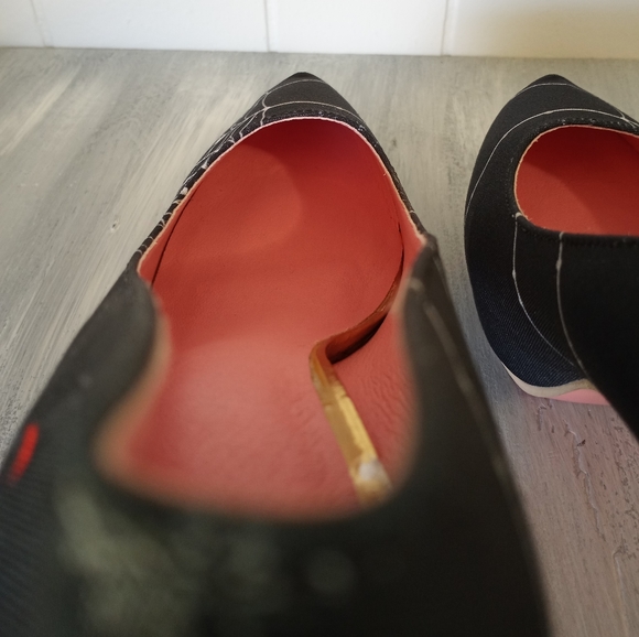 Black Widow Spider Web Goth Witch Platform High Heels Women's Size 9 - Picture 11 of 16